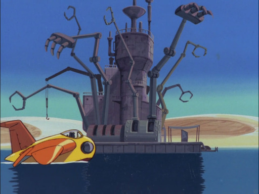 Future Boy Conan 09 salvage ship